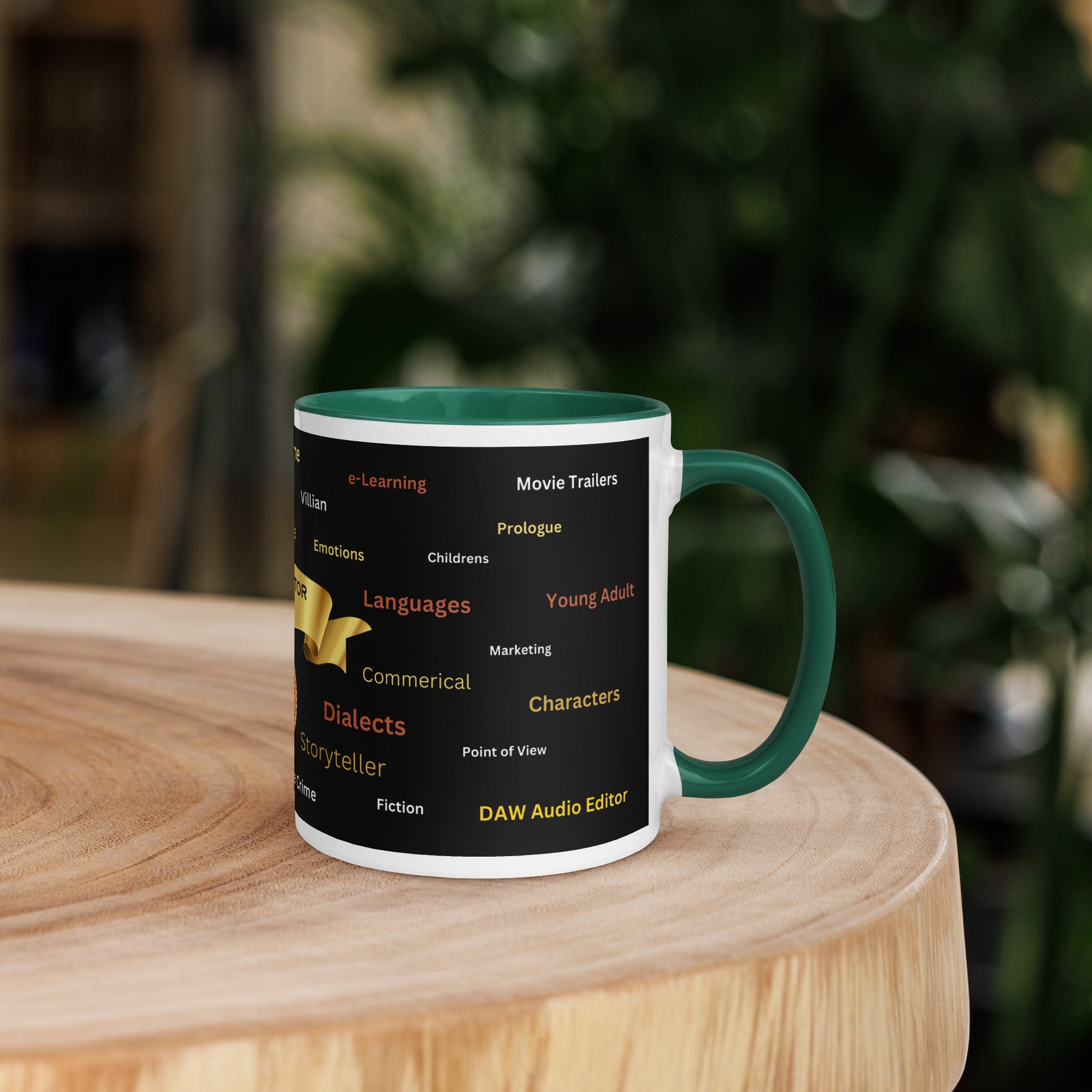 Voice Over Actor Classic Ceramic Mug with Color Inside