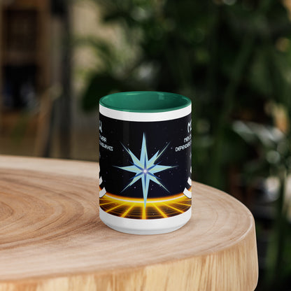 M.I.B.W. Men In Booth Wear Classic Ceramic Mug with Color Inside