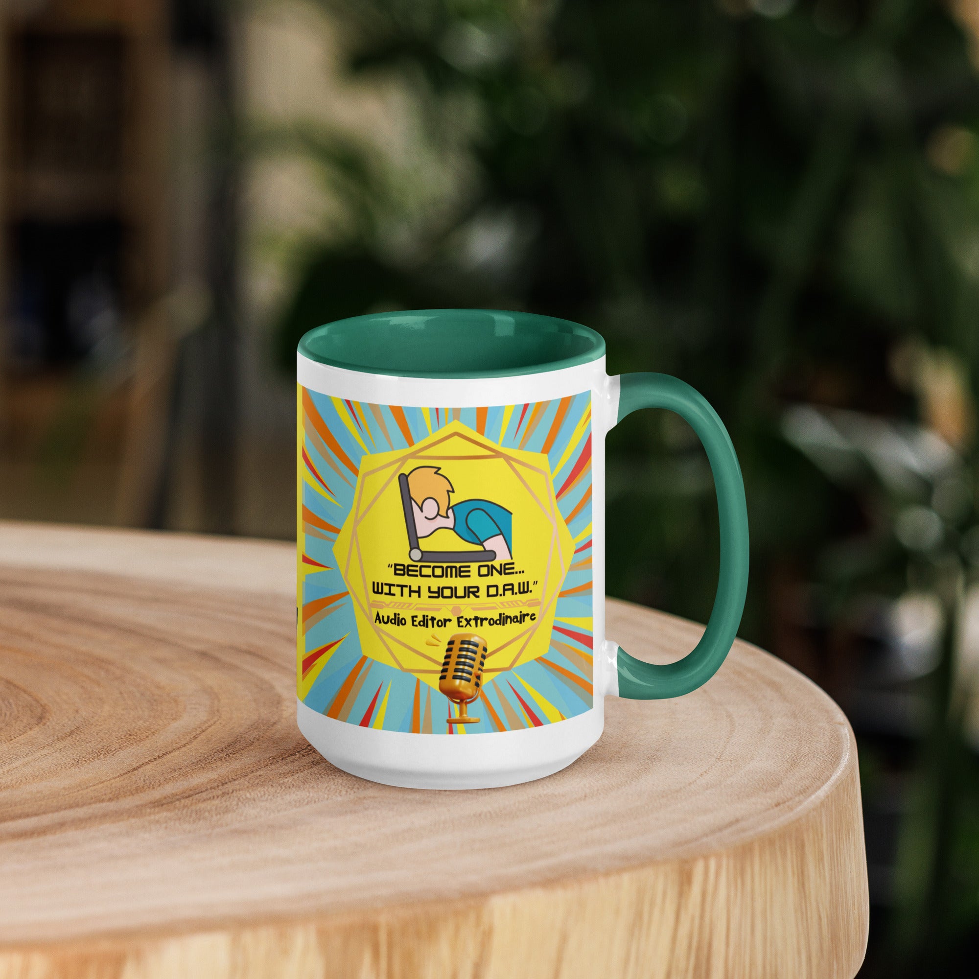 D.A.W. Become One Classic Ceramic Mug with Color Inside