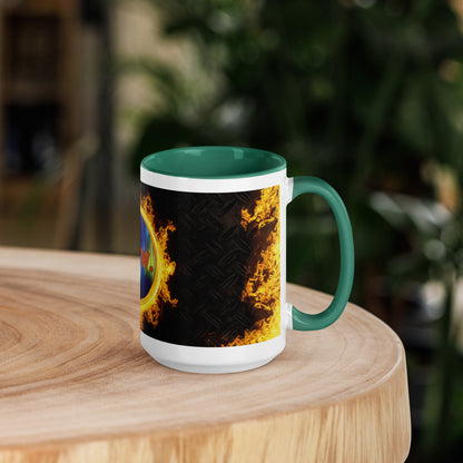 D.A.W. Master You Are On Fire Mug with Color Inside