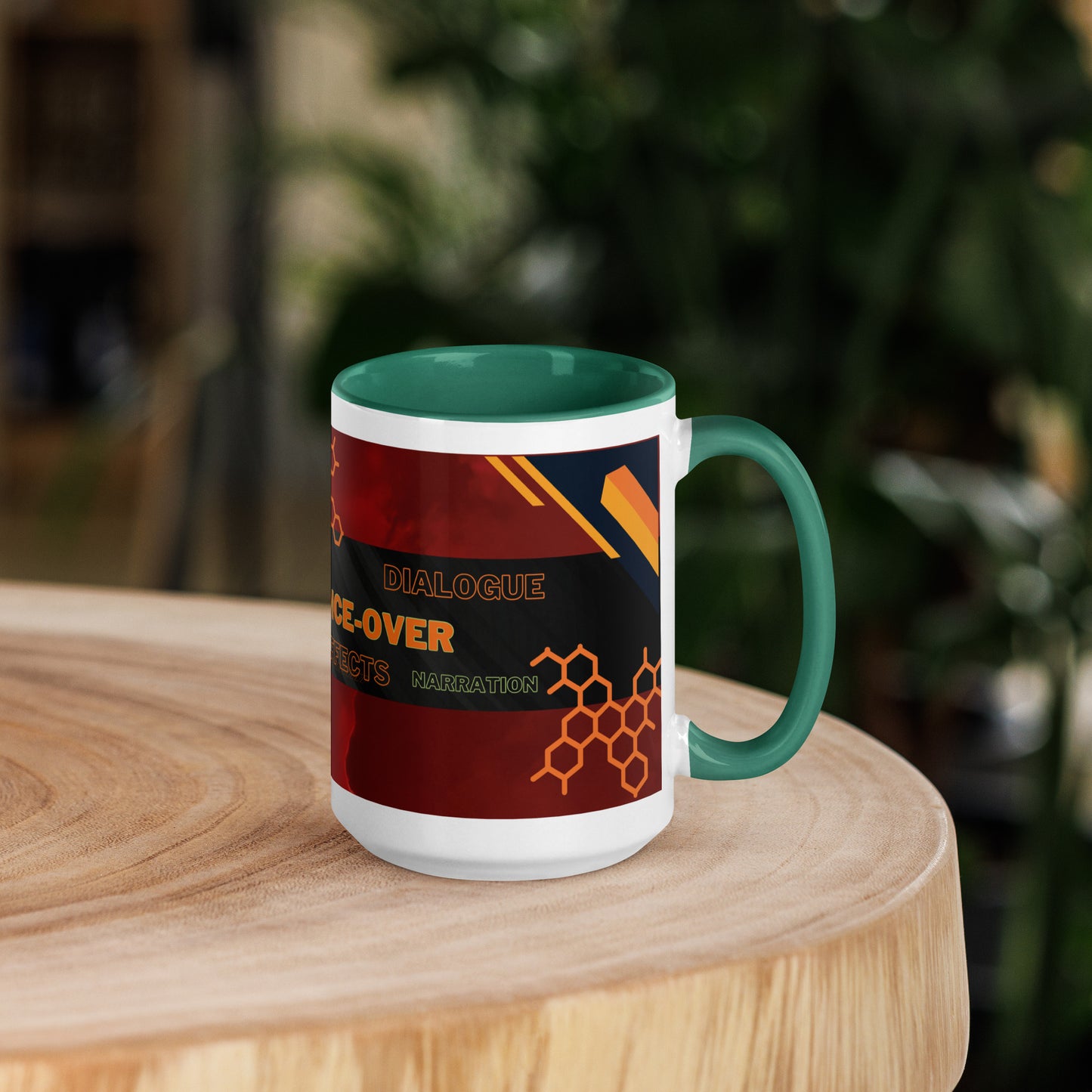 Gaming Voice Over Classic Ceramic Mug with Color Inside