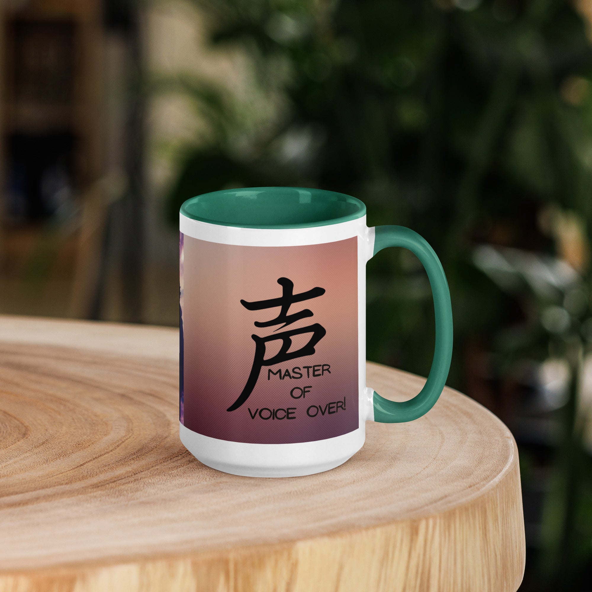 Master of Voice Over Classic Ceramic Mug with Color Inside