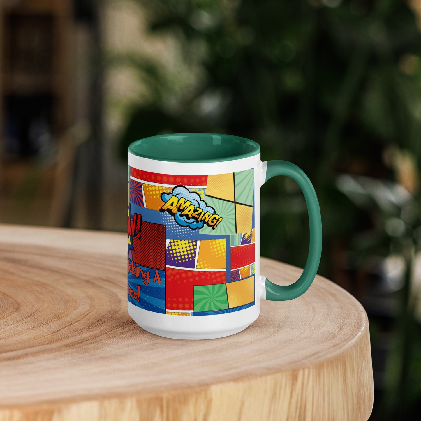 KAPOW You're Making A Difference Mug with Color Inside