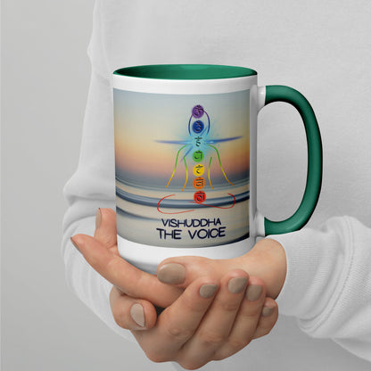 Chakra Classic Ceramic Mug with Color Inside