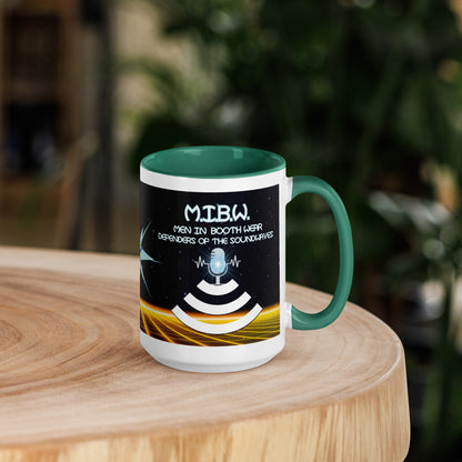 M.I.B.W. Men In Booth Wear Classic Ceramic Mug with Color Inside