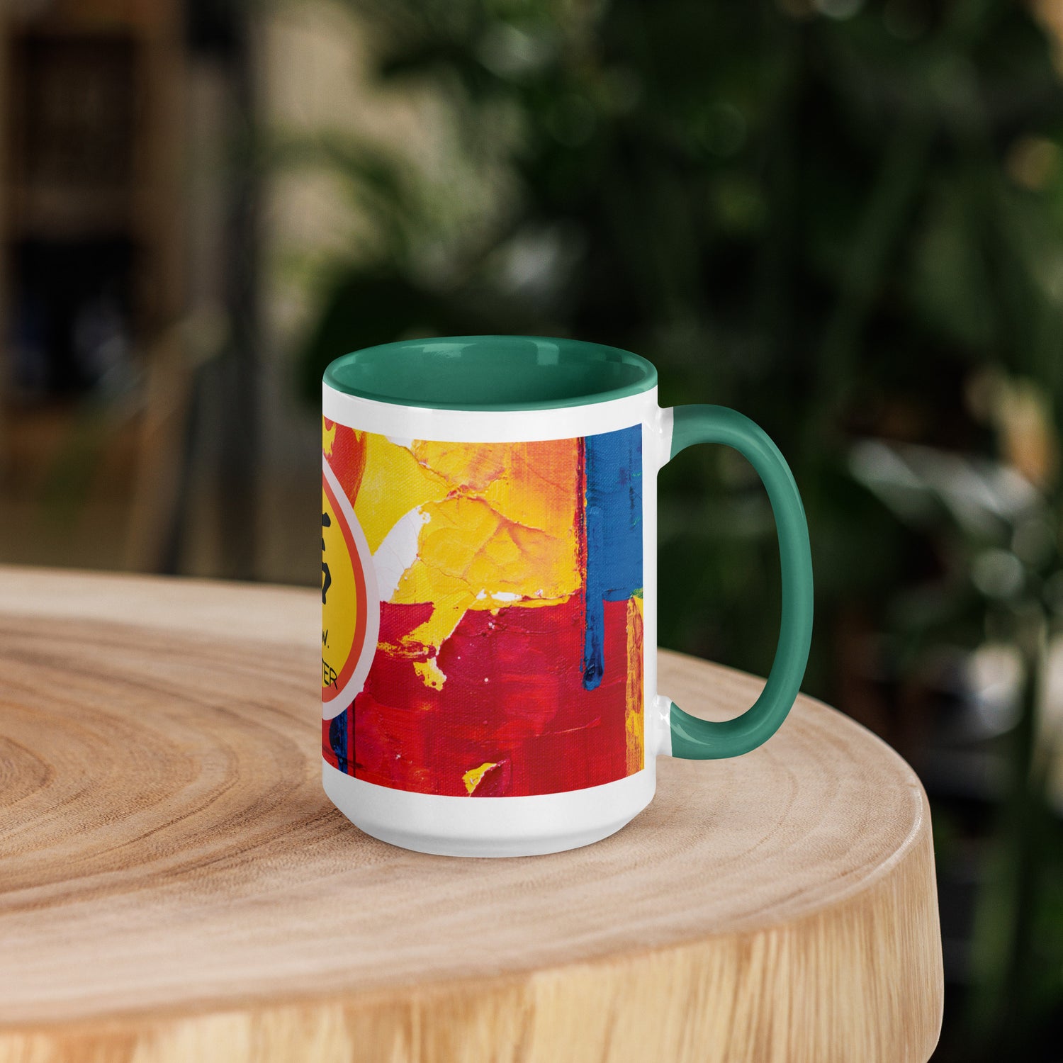 D.A.W. Master Classic Ceramic Mug with Color Inside