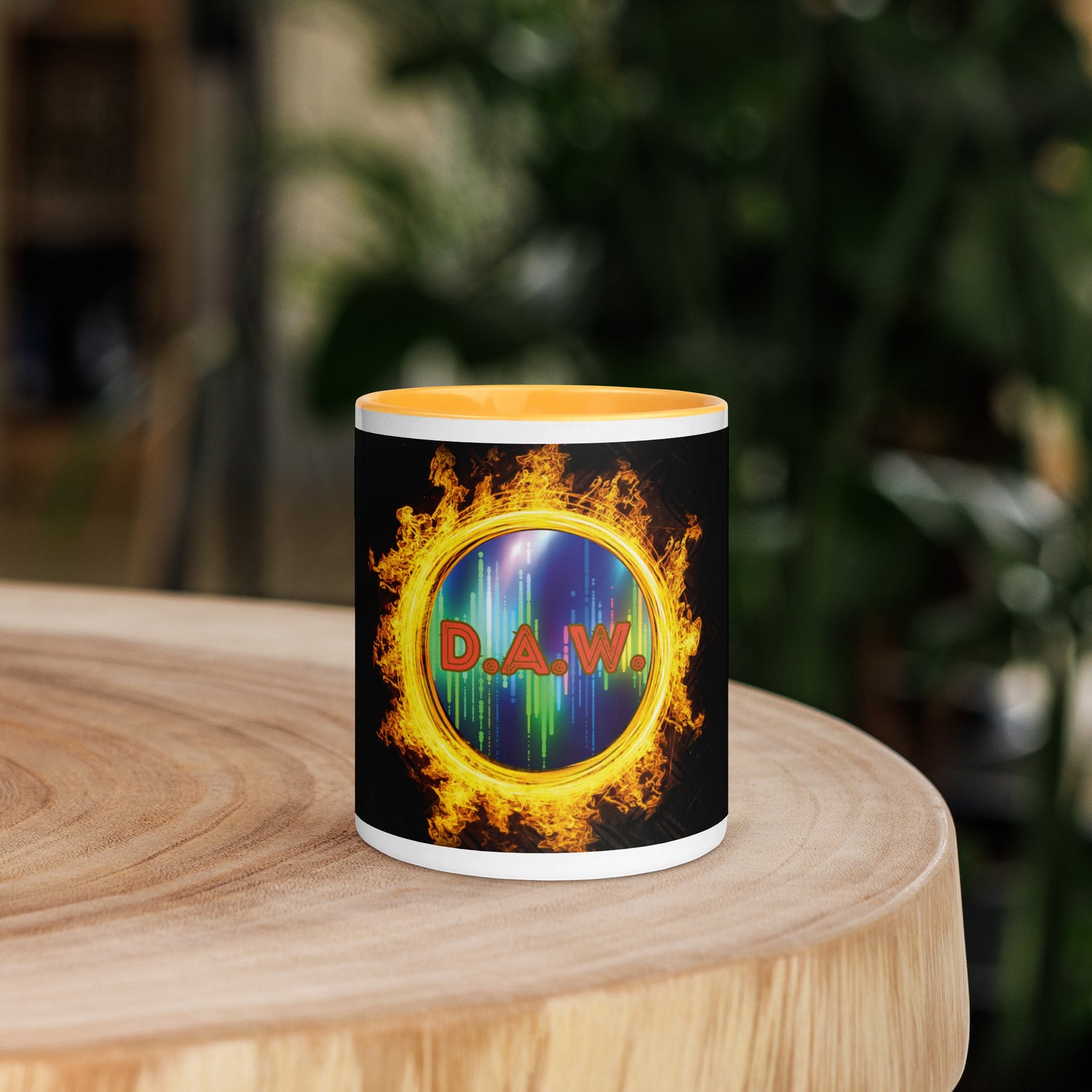 D.A.W. Master You Are On Fire Mug with Color Inside