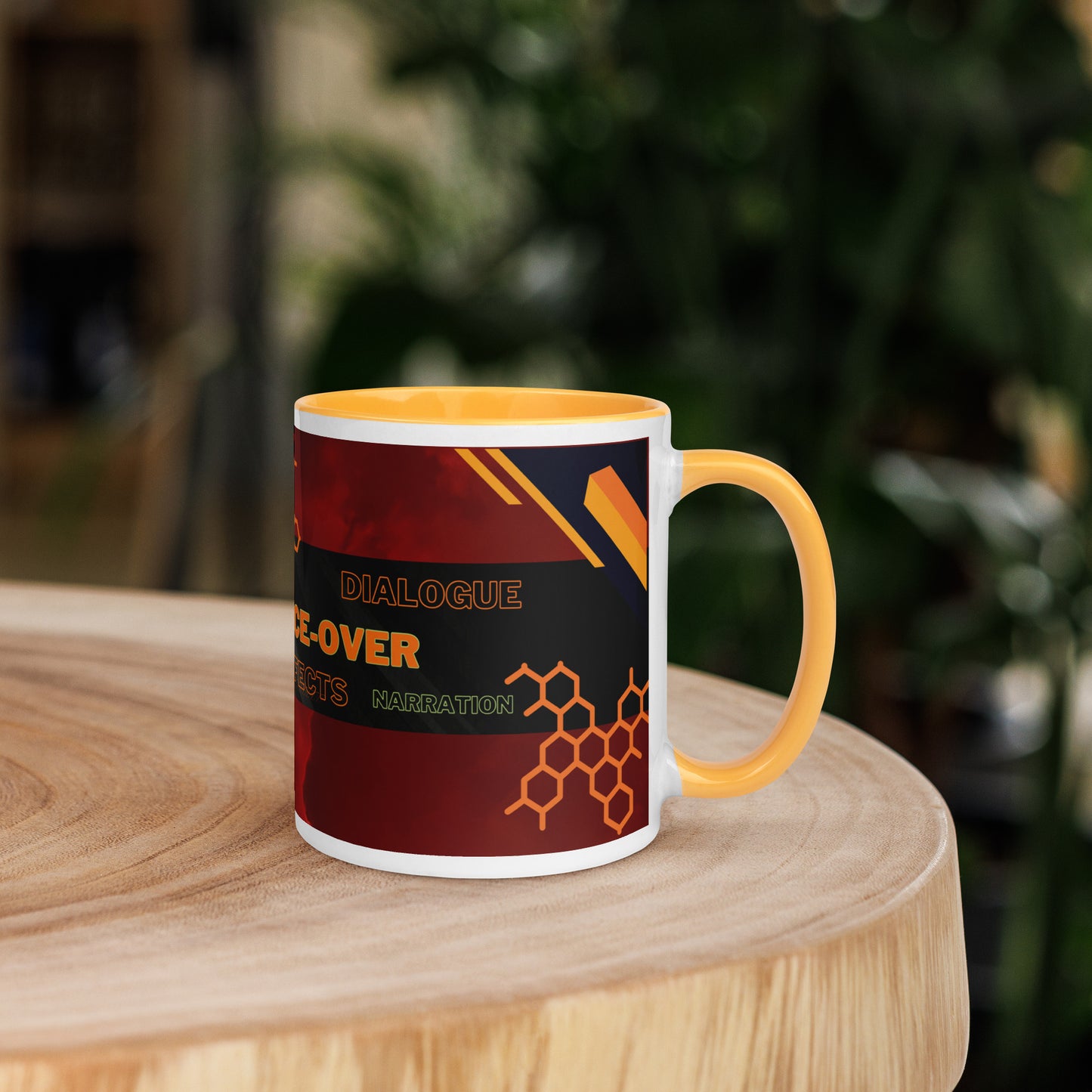 Gaming Voice Over Classic Ceramic Mug with Color Inside