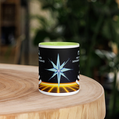 M.I.B.W. Men In Booth Wear Classic Ceramic Mug with Color Inside