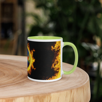 D.A.W. Master You Are On Fire Mug with Color Inside