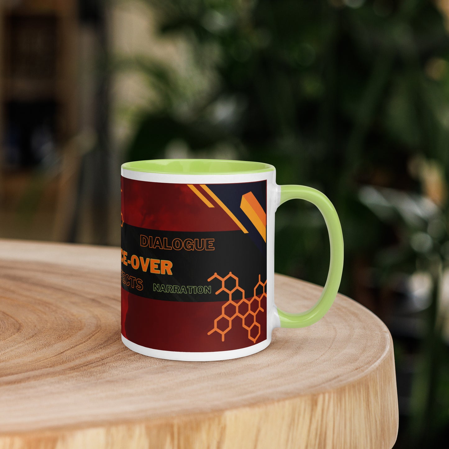 Gaming Voice Over Classic Ceramic Mug with Color Inside