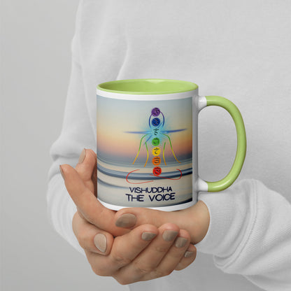 Chakra Classic Ceramic Mug with Color Inside