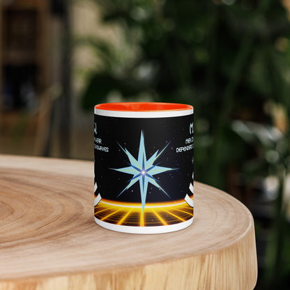 M.I.B.W. Men In Booth Wear Classic Ceramic Mug with Color Inside