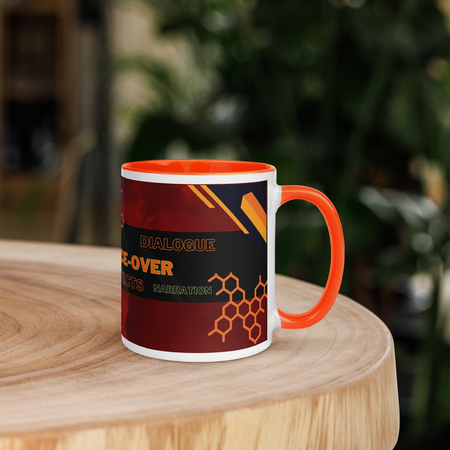 Gaming Voice Over Classic Ceramic Mug with Color Inside