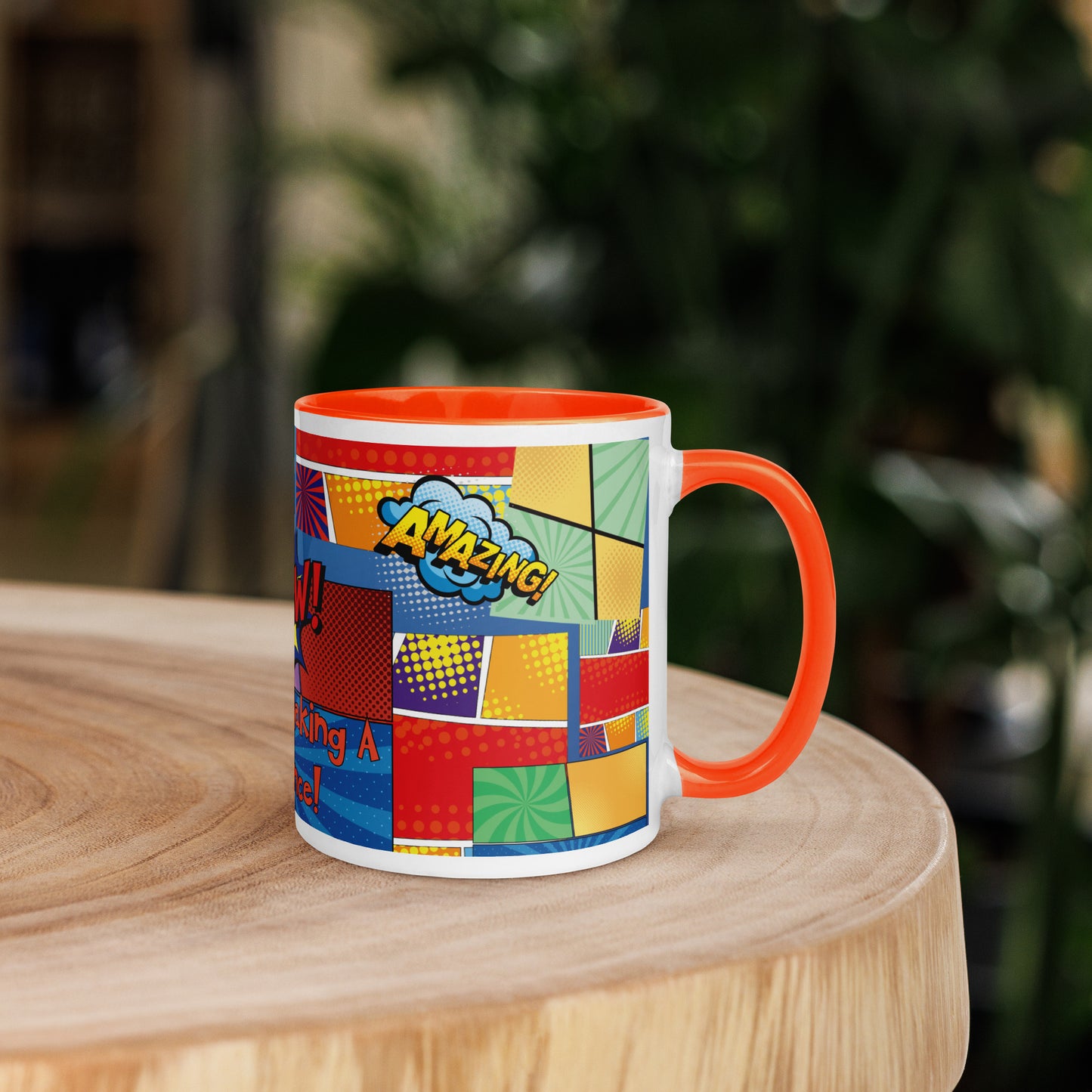 KAPOW You're Making A Difference Mug with Color Inside