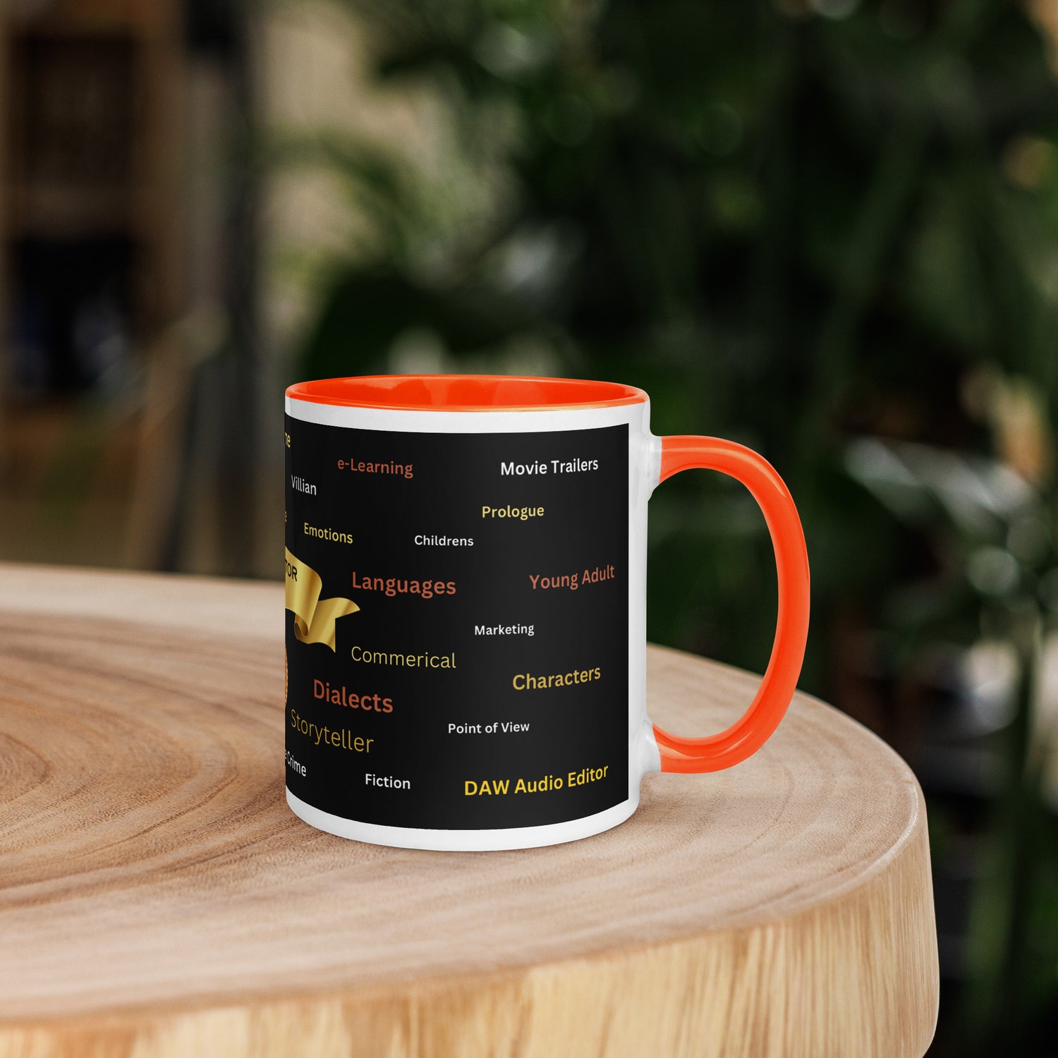 Voice Over Actor Classic Ceramic Mug with Color Inside