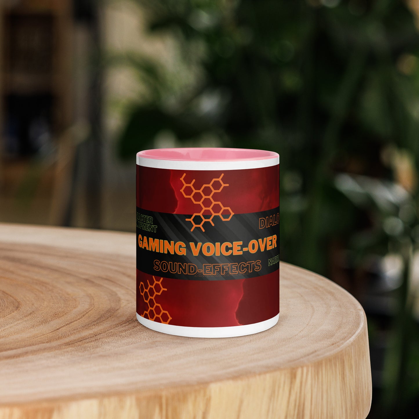 Gaming Voice Over Classic Ceramic Mug with Color Inside