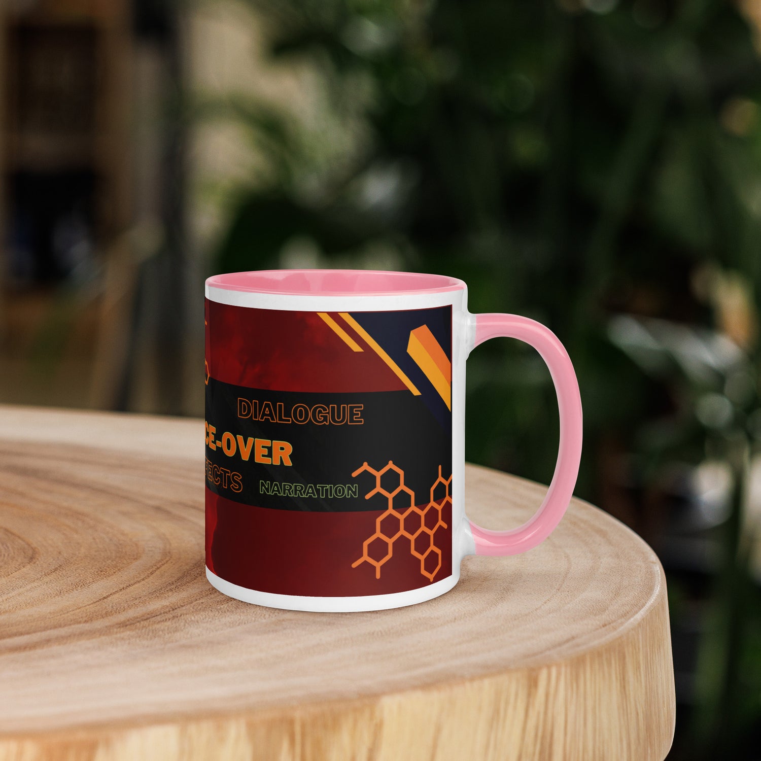 Gaming Voice Over Classic Ceramic Mug with Color Inside