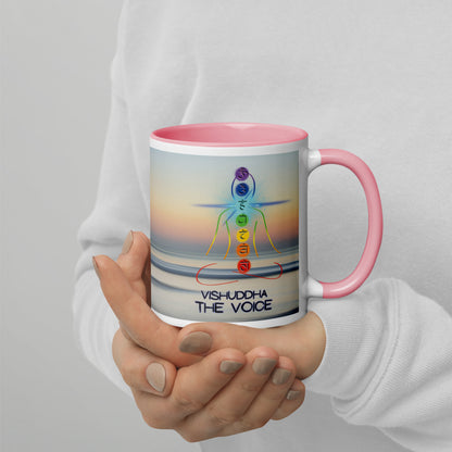 Chakra Classic Ceramic Mug with Color Inside