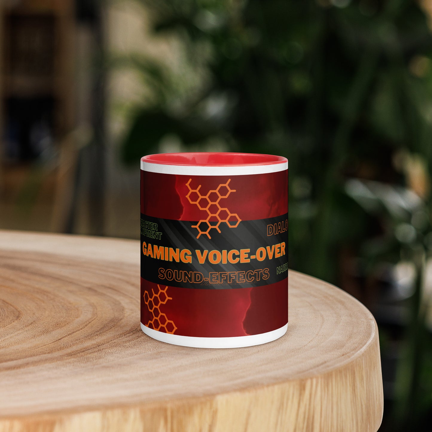 Gaming Voice Over Classic Ceramic Mug with Color Inside