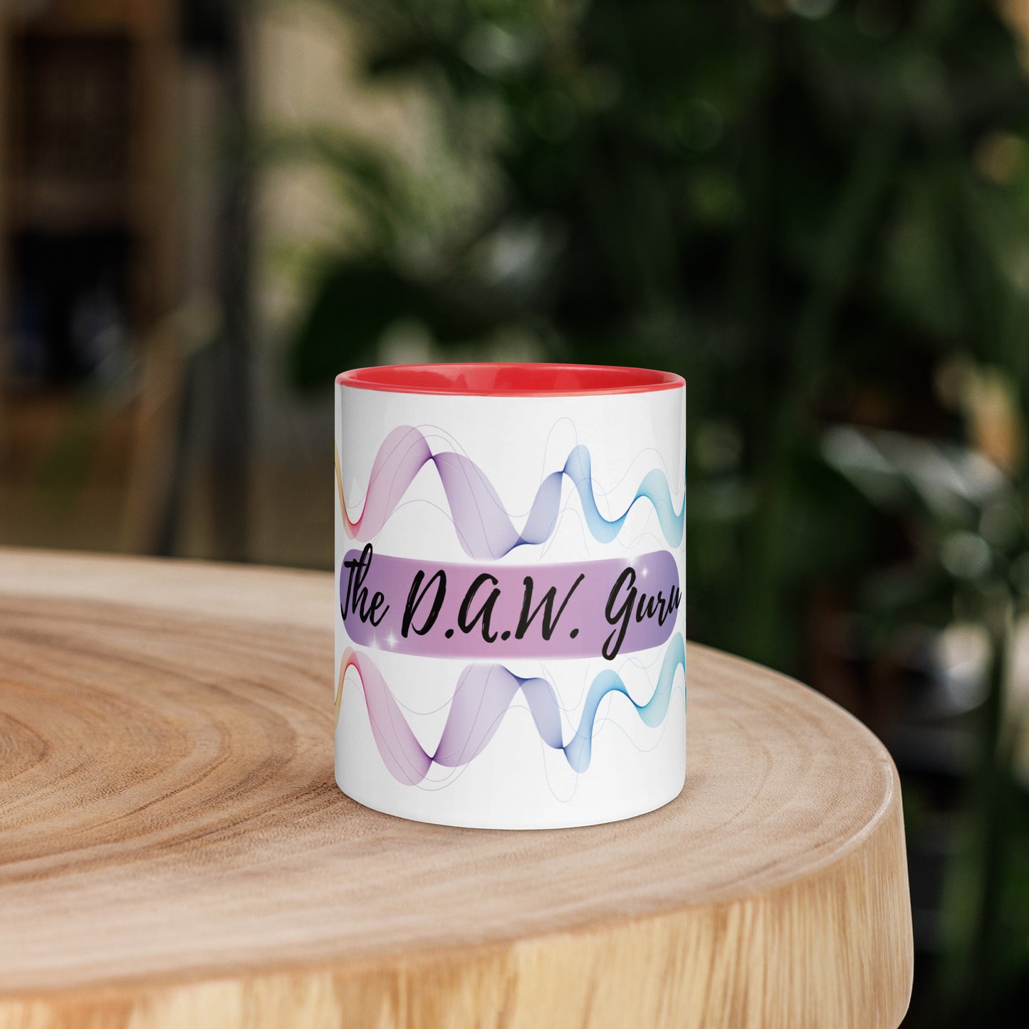 D.A.W. Guru Classic Ceramic Mug with Color Inside