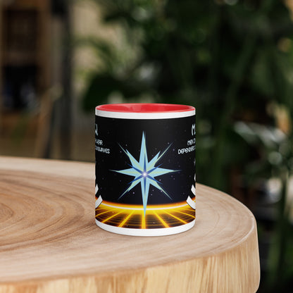 M.I.B.W. Men In Booth Wear Classic Ceramic Mug with Color Inside