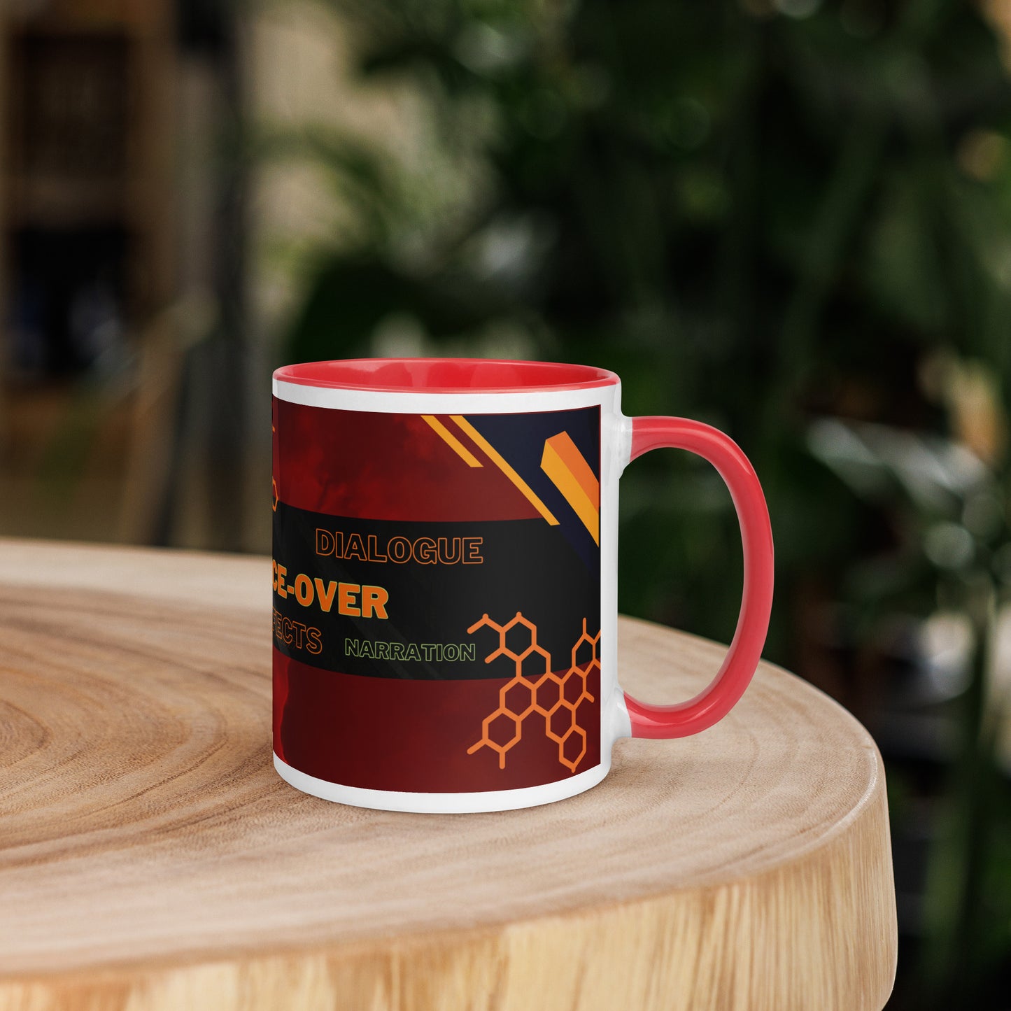 Gaming Voice Over Classic Ceramic Mug with Color Inside