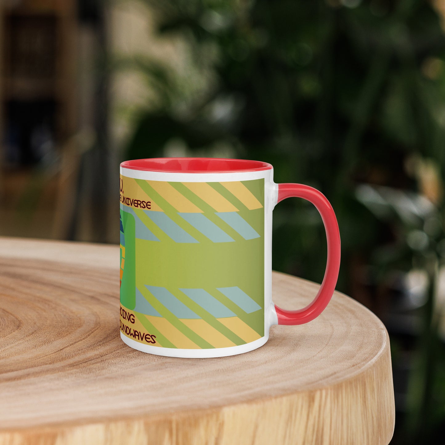 N.O.T.U. Narrators of the Universe Mug with Color Inside