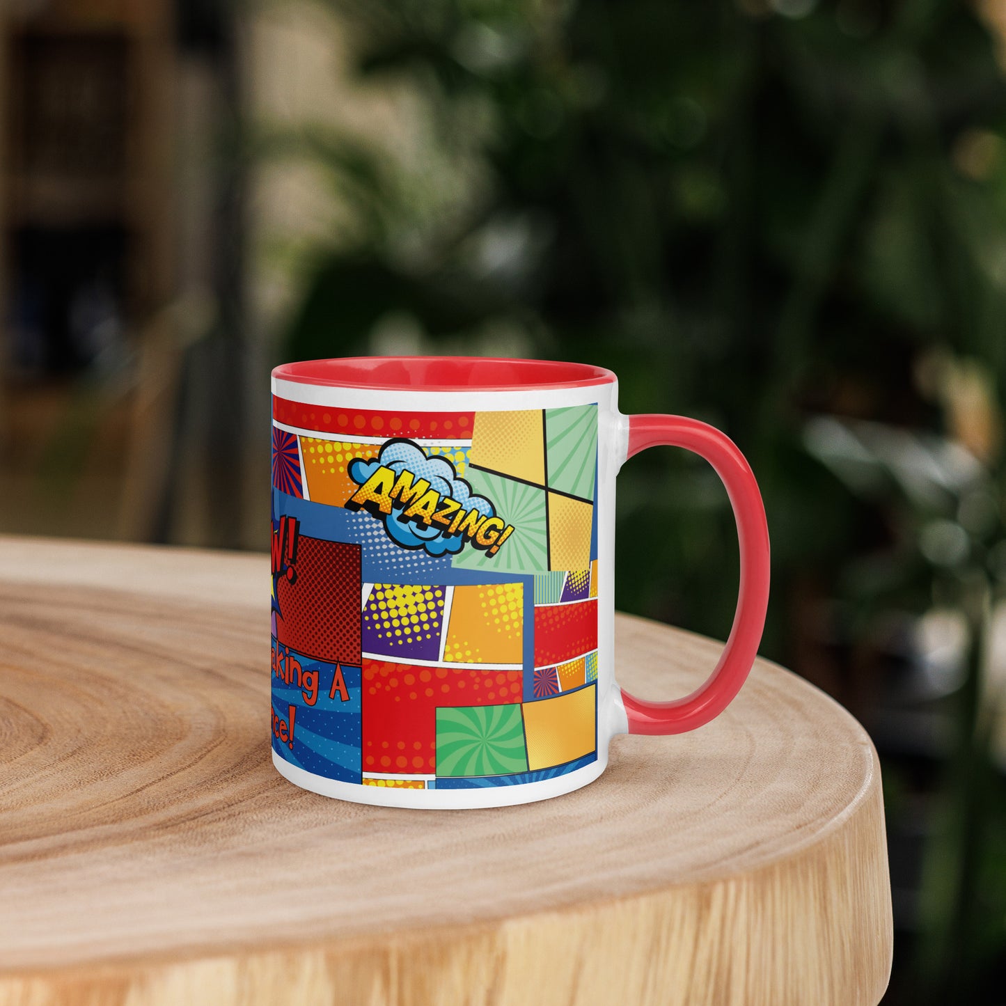 KAPOW You're Making A Difference Mug with Color Inside