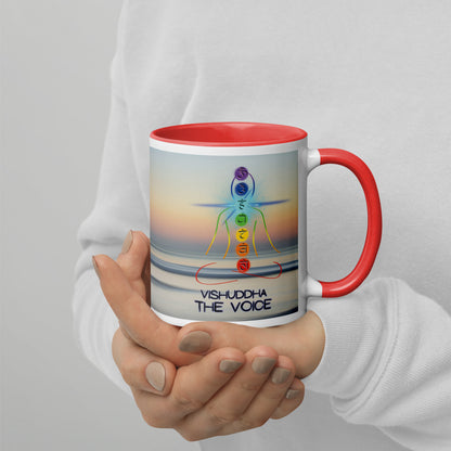 Chakra Classic Ceramic Mug with Color Inside