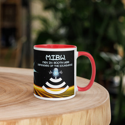 M.I.B.W. Men In Booth Wear Classic Ceramic Mug with Color Inside