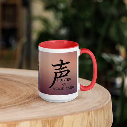 Master of Voice Over Classic Ceramic Mug with Color Inside