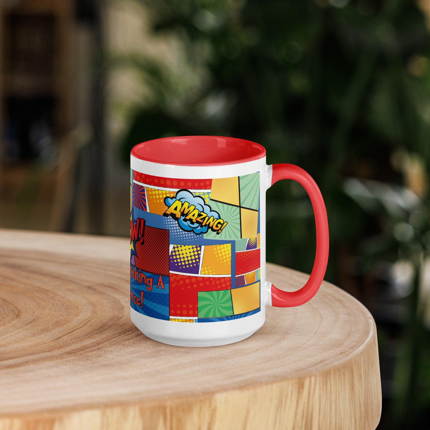 KAPOW You're Making A Difference Mug with Color Inside
