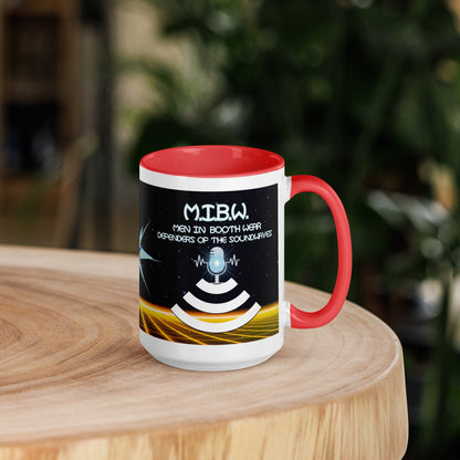 M.I.B.W. Men In Booth Wear Classic Ceramic Mug with Color Inside