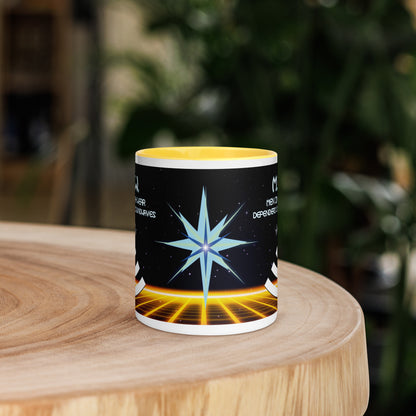 M.I.B.W. Men In Booth Wear Classic Ceramic Mug with Color Inside