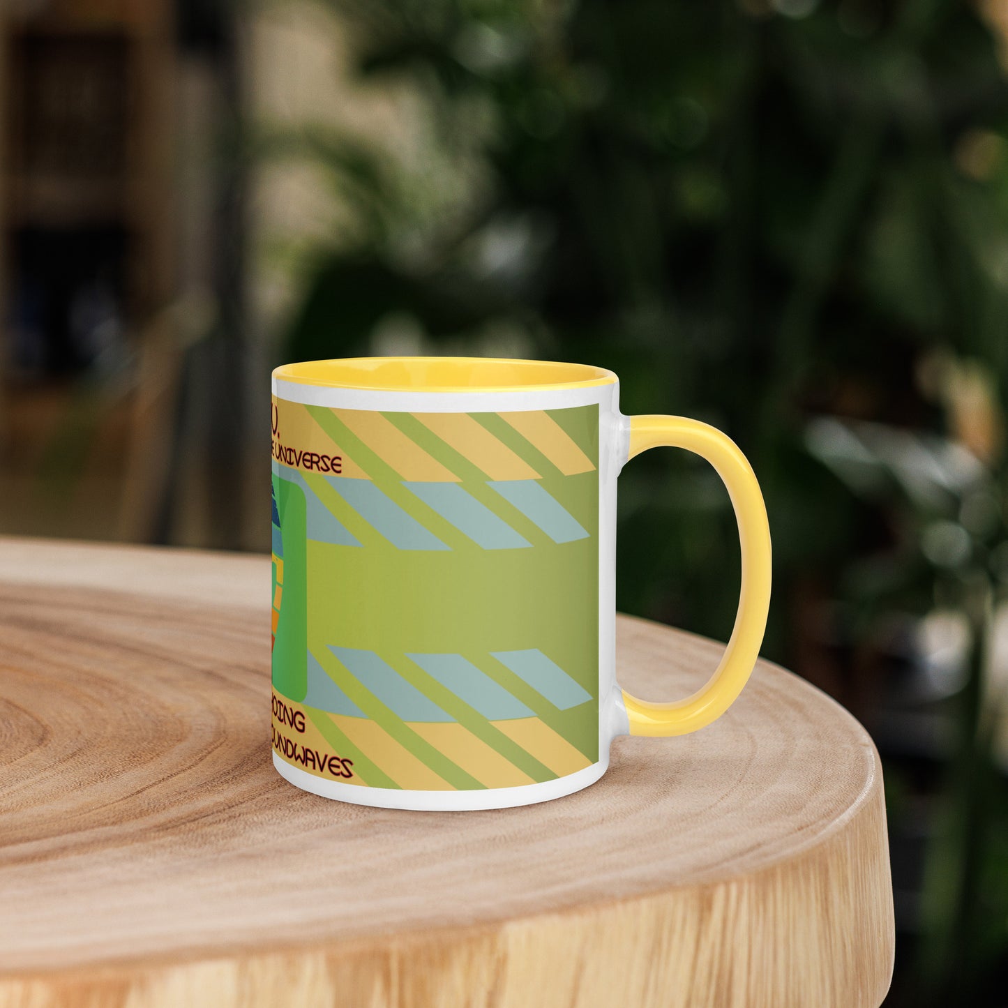 N.O.T.U. Narrators of the Universe Mug with Color Inside