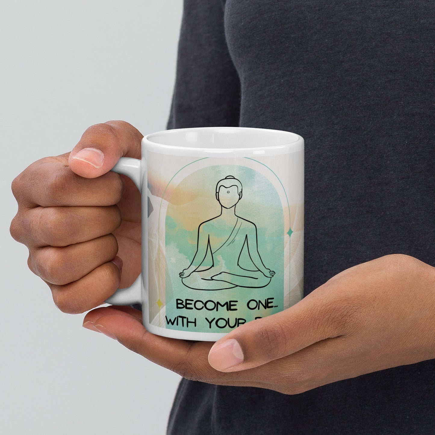 Become One With Your D.A.W. Classic White Mug