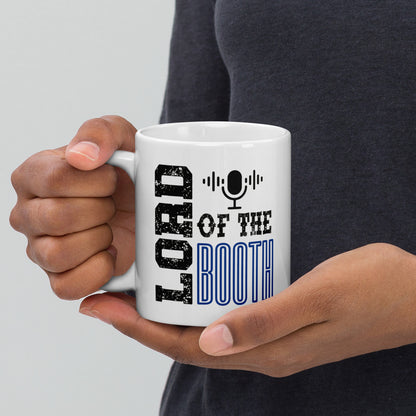 Lord of the Booth White Glossy Mug