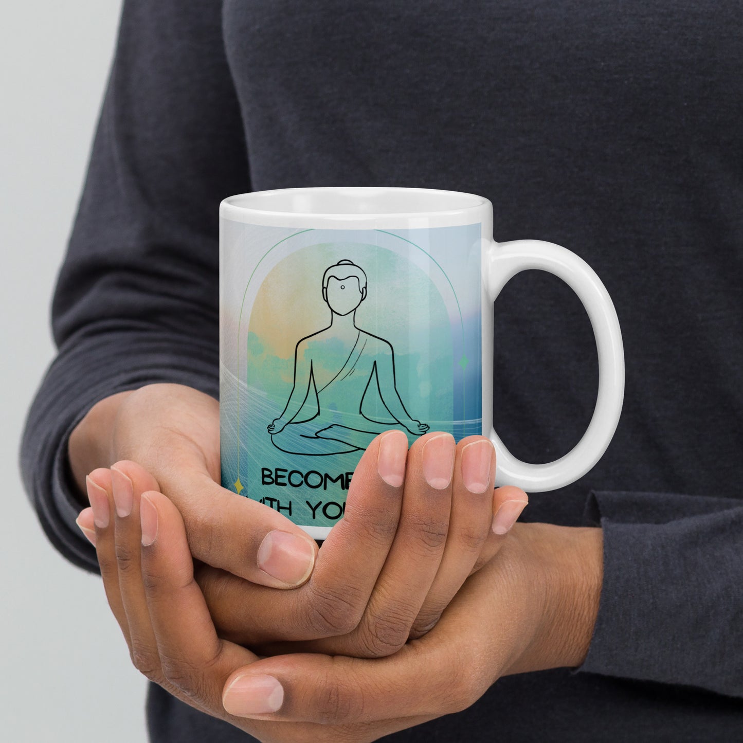 Become One With Your D.A.W. Classic White Mug