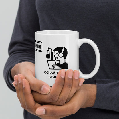 Voice Over Actor CONVERSATIONAL Classic White Glossy Mug