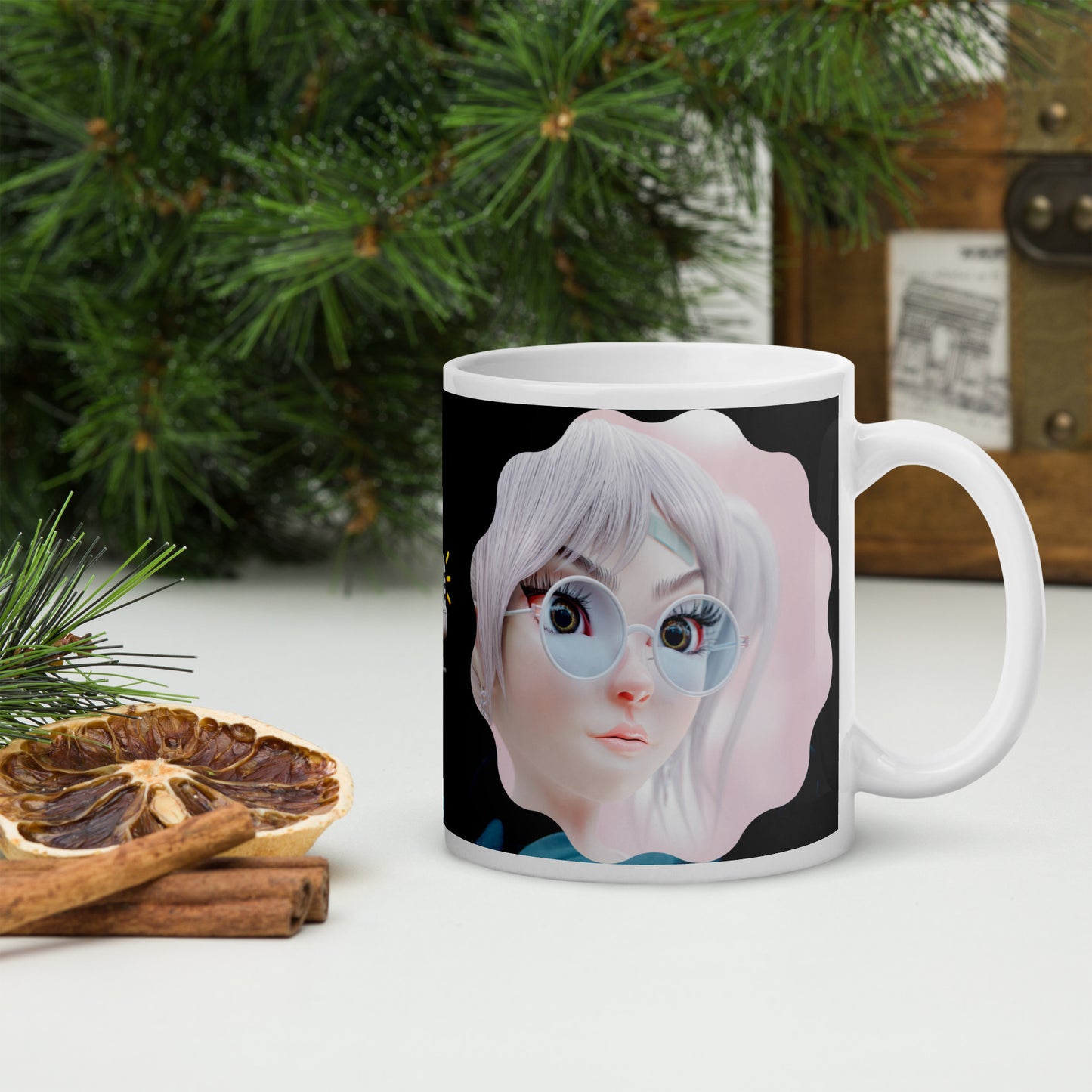 Anime Voice Over Actor: Classic White Glossy Ceramic Mug