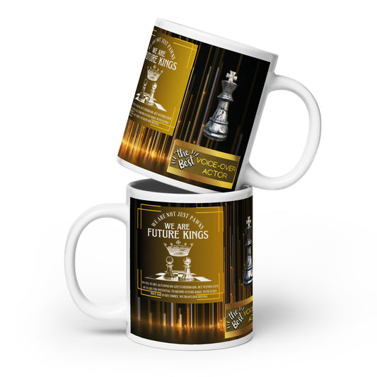 Future King Voice Over "Actor": Classic Ceramic White Glossy Mug