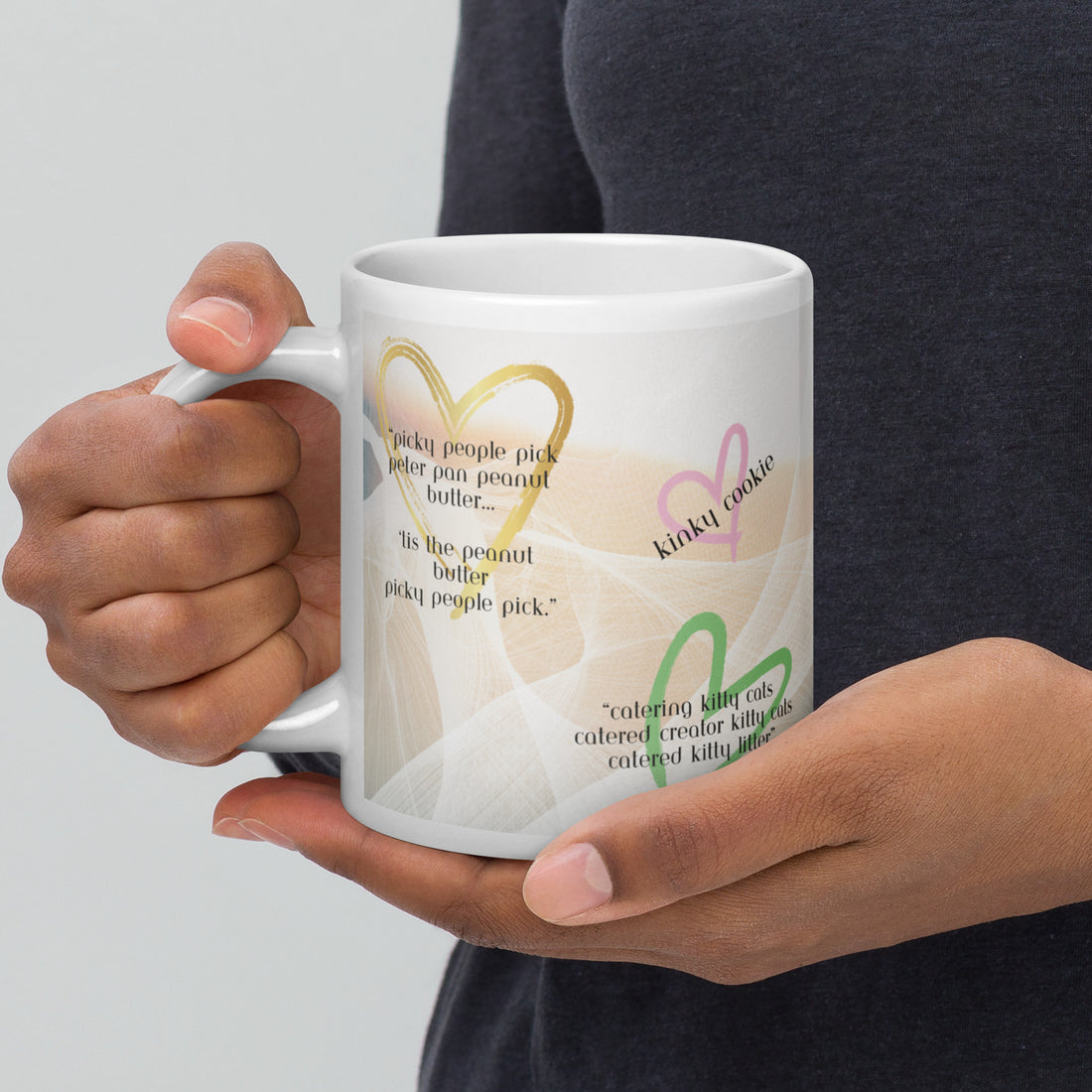 Tongue Twisters Classic White Glossy Mug