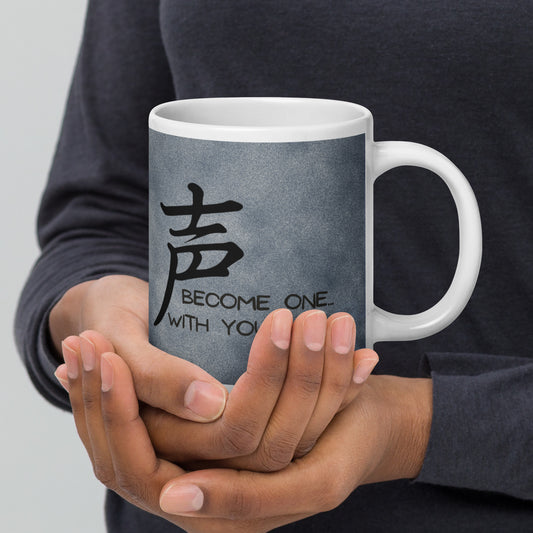 Become One With Your D.A.W. White Glossy Mug