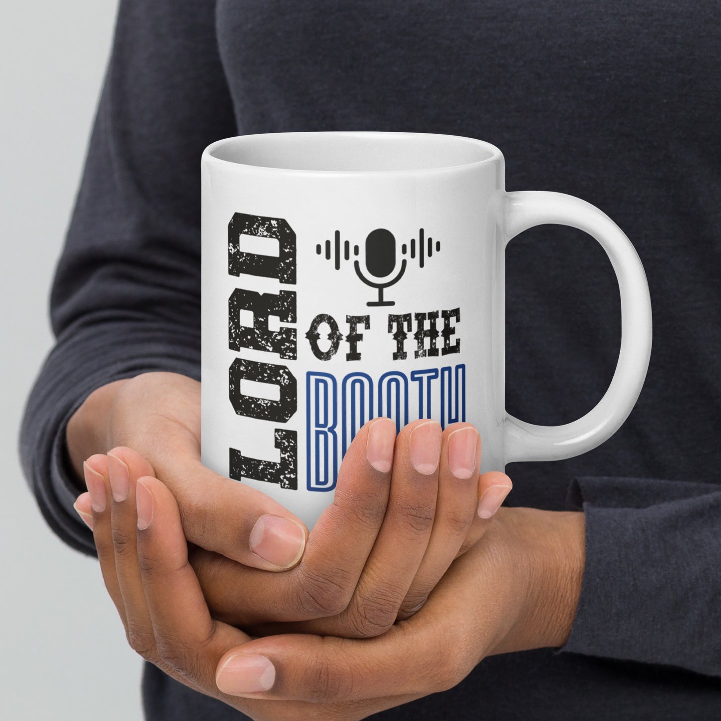 Lord of the Booth White Glossy Mug